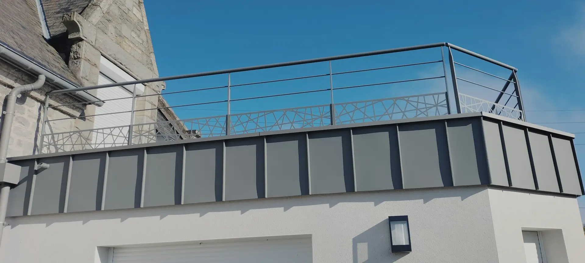 habillages aluminium Dal'Alu Caraïbes façade maison Guadeloupe