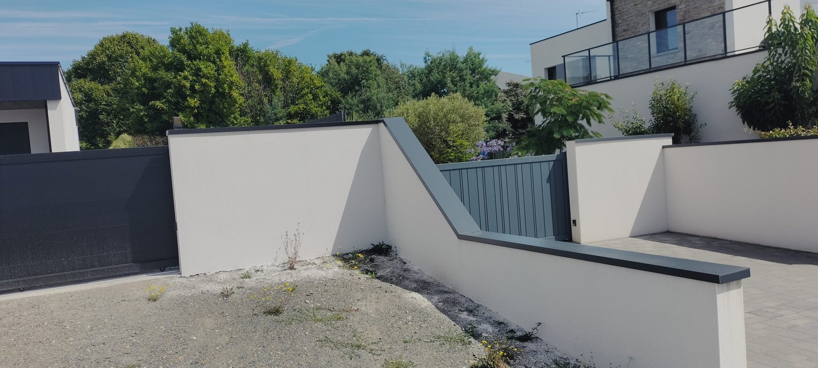 couvertine aluminium Dal'Alu protection muret toiture terrasse Guadeloupe