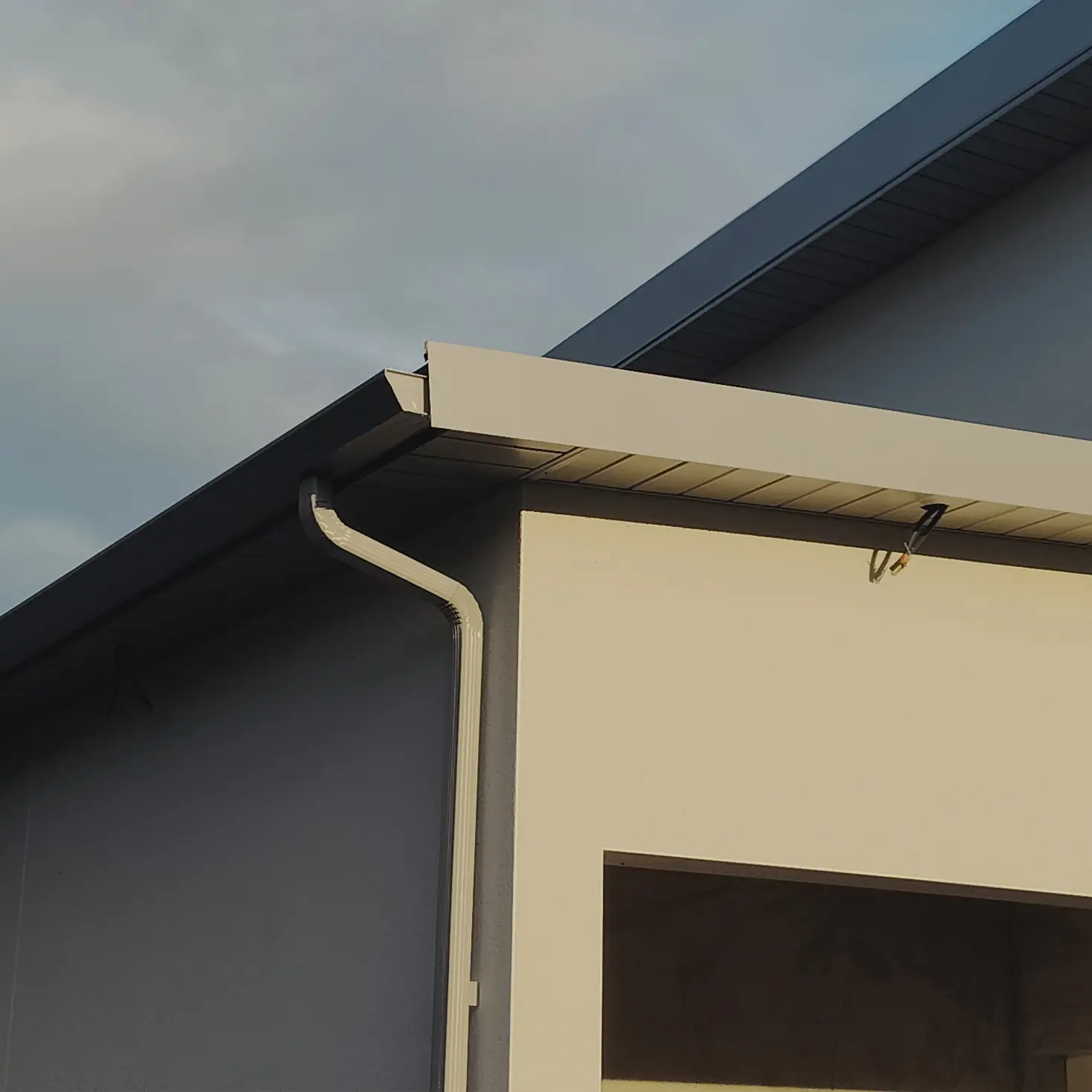 gouttière aluminium trapèze Dal'Alu Caraïbes évacuation eaux pluviales Guadeloupe